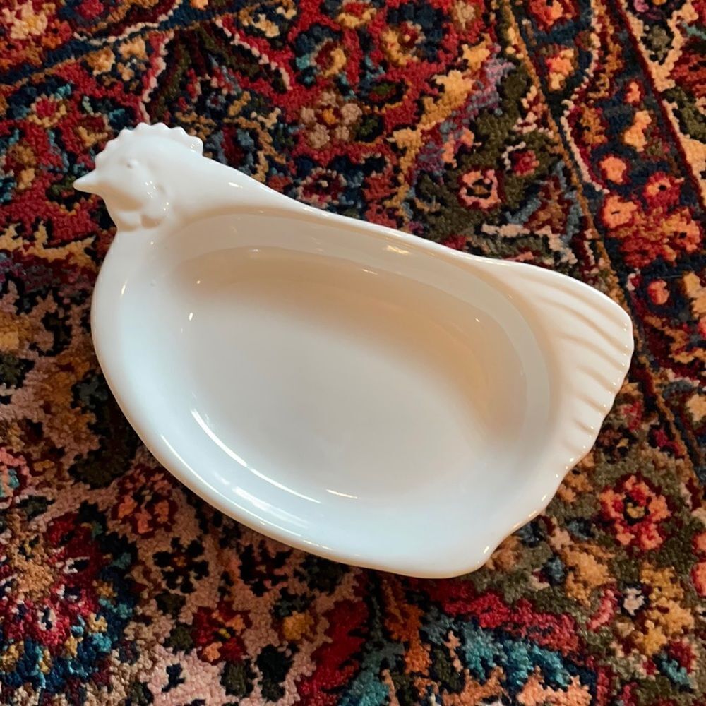 Vintage Oven Proof Japan Hen Platter - Picture 1 of 4